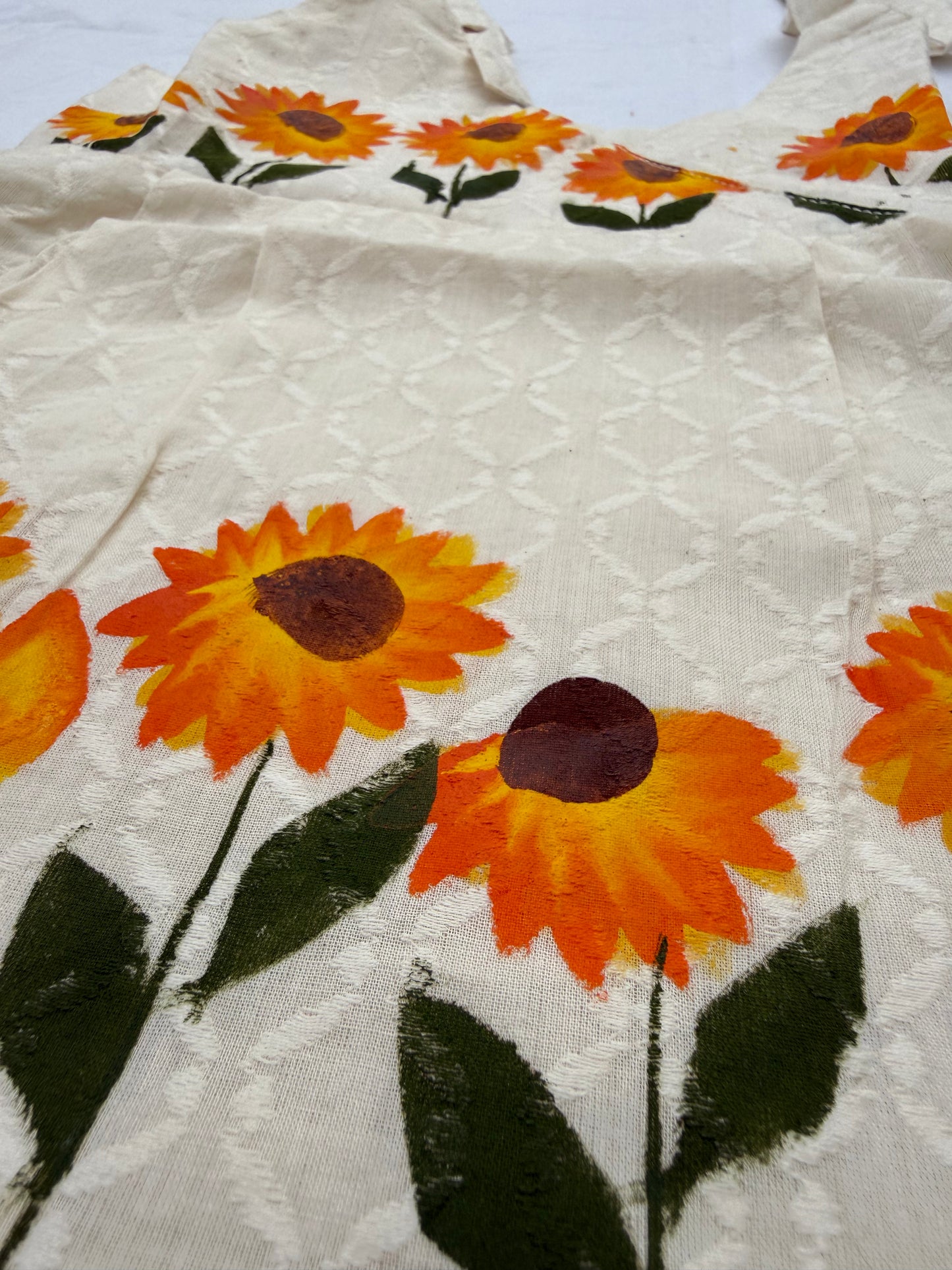 Sunflower Print Frock