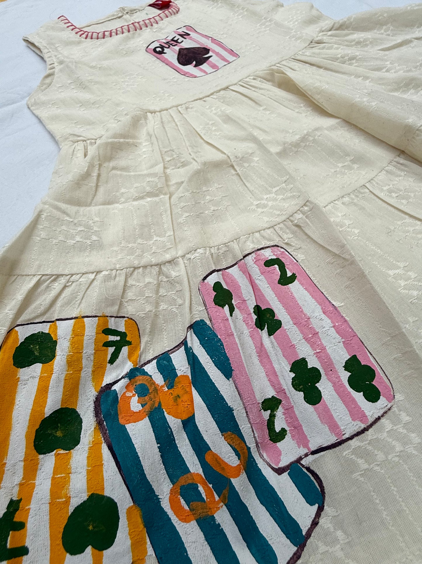 Spade Print Frock