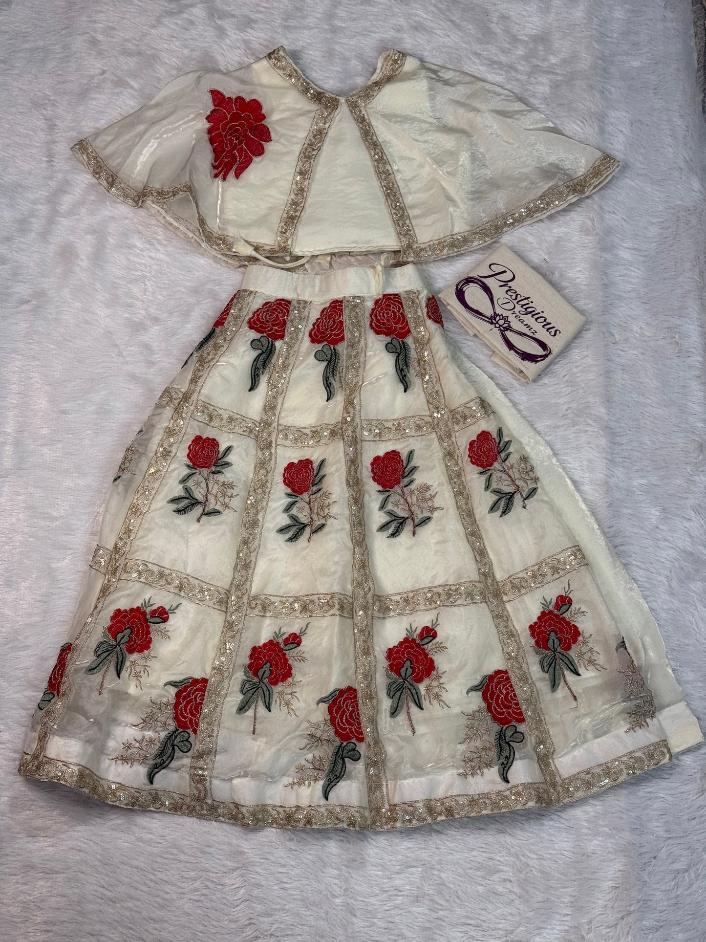 Ivory Lehenga