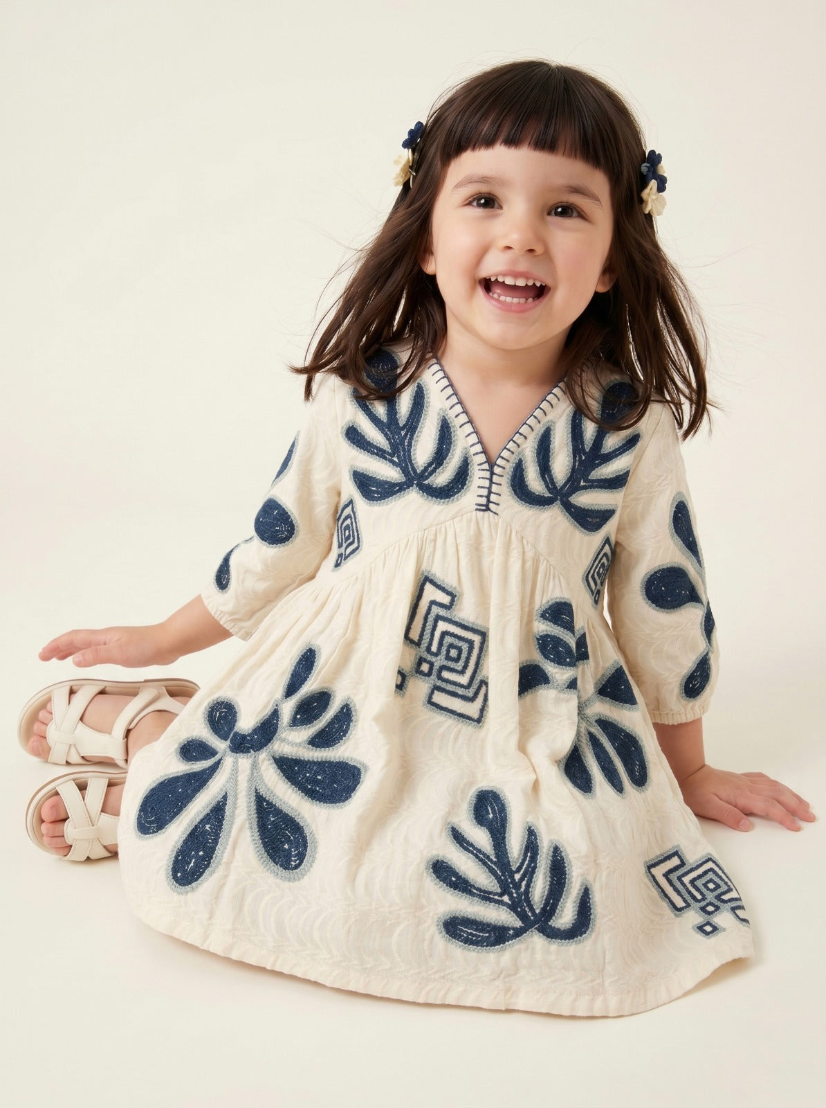 Indigo Charm Frock