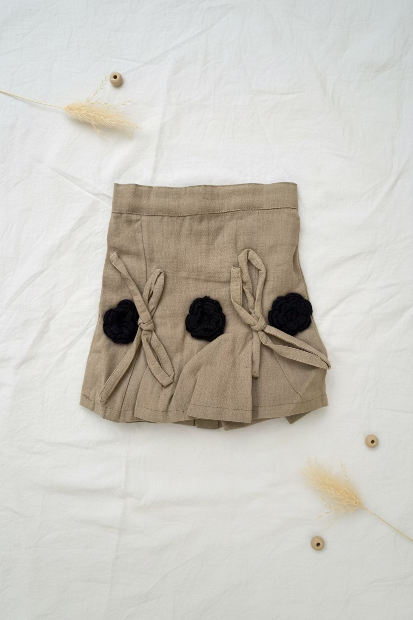Blue Beige Midi