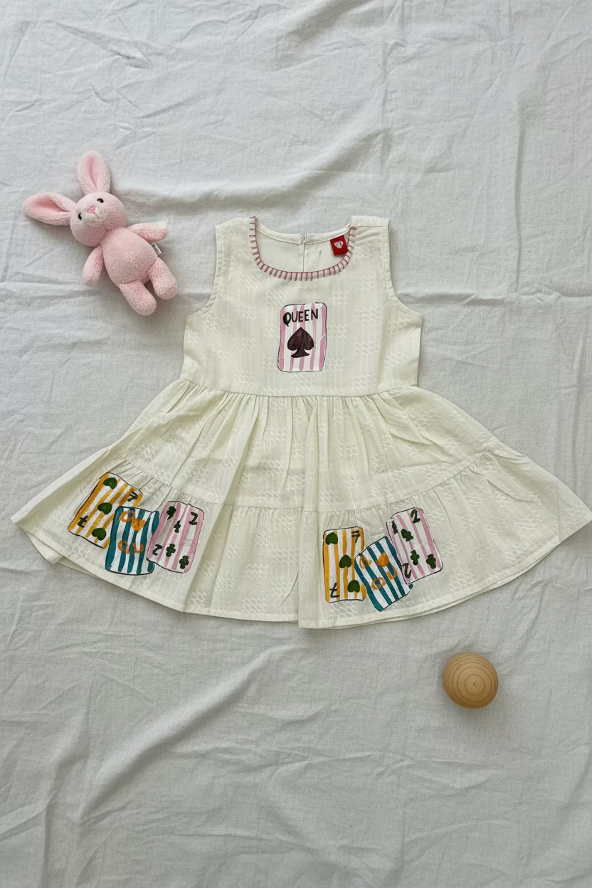 Spade Print Frock