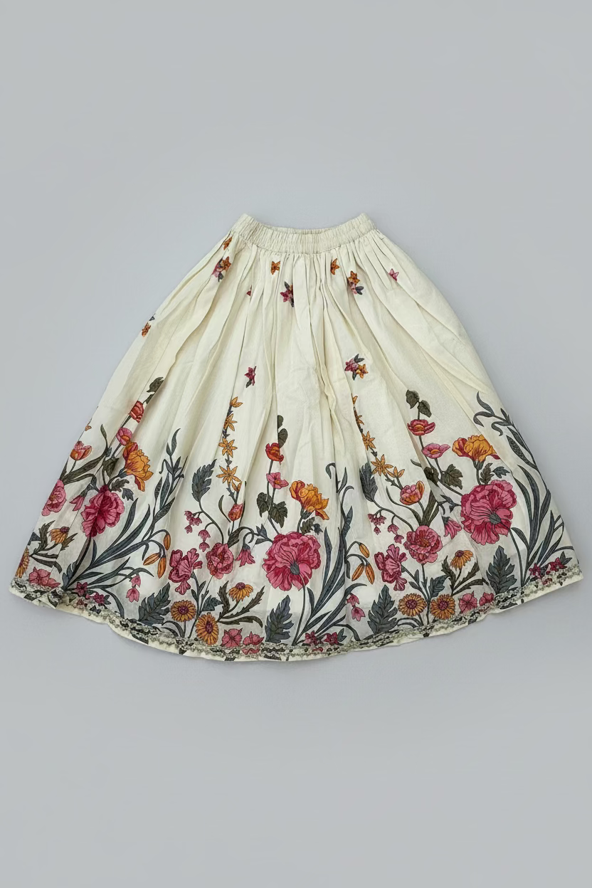 White Slvls Lehenga