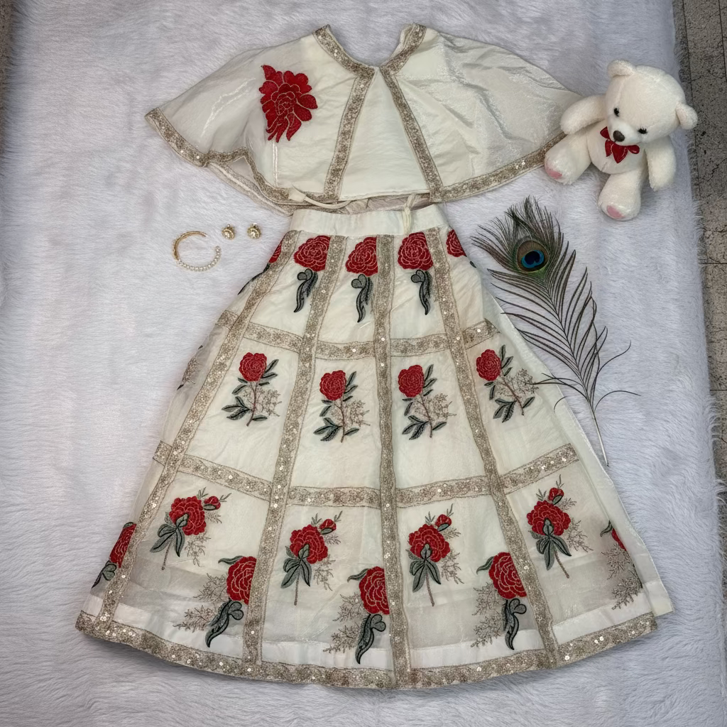Ivory Lehenga