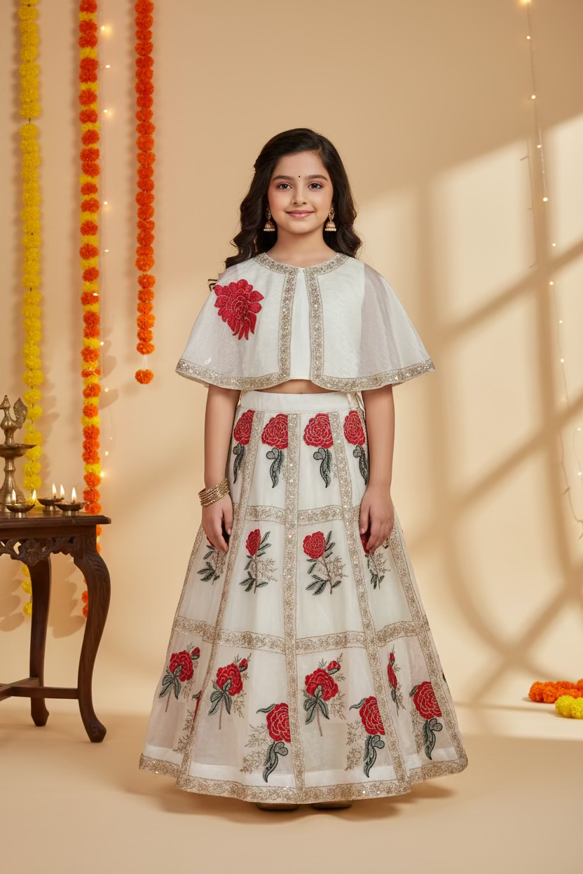 Ivory Lehenga