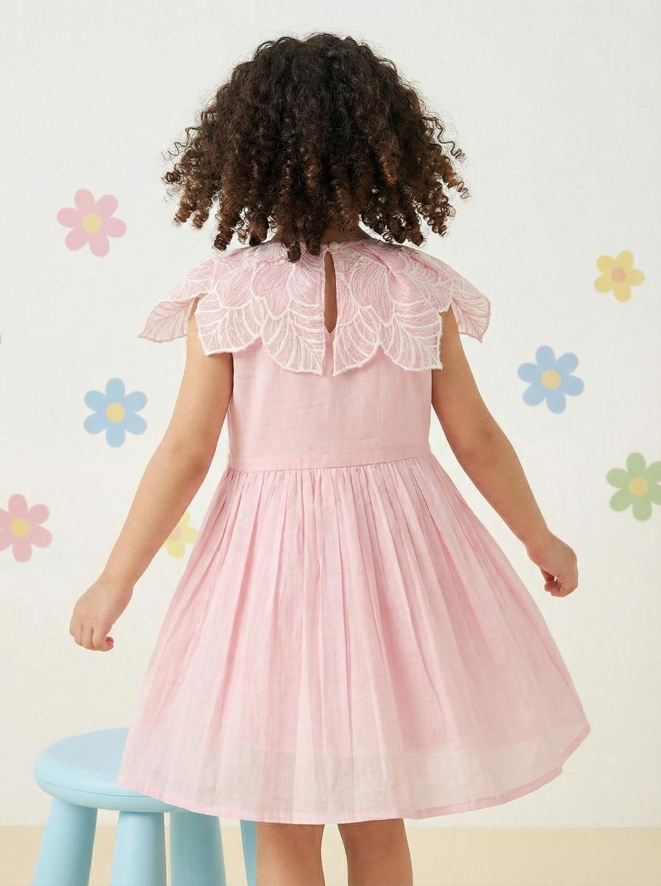 Pink Cotton Frock
