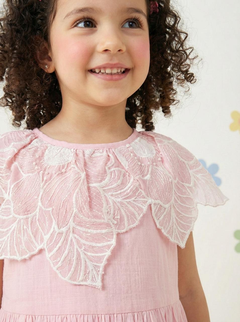 Pink Cotton Frock