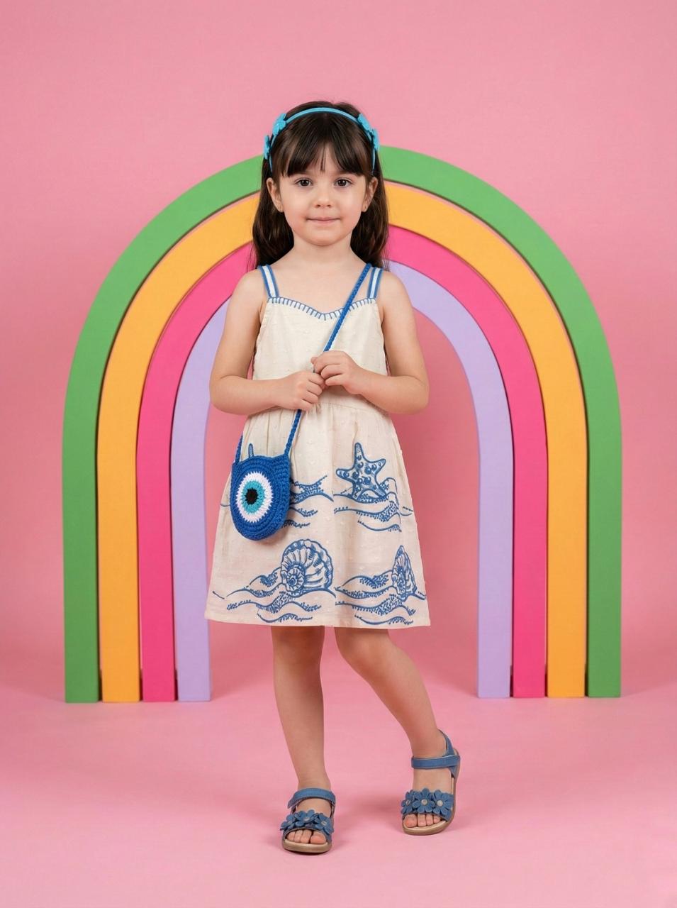 Beach Print Frock