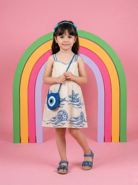 Beach Print Frock