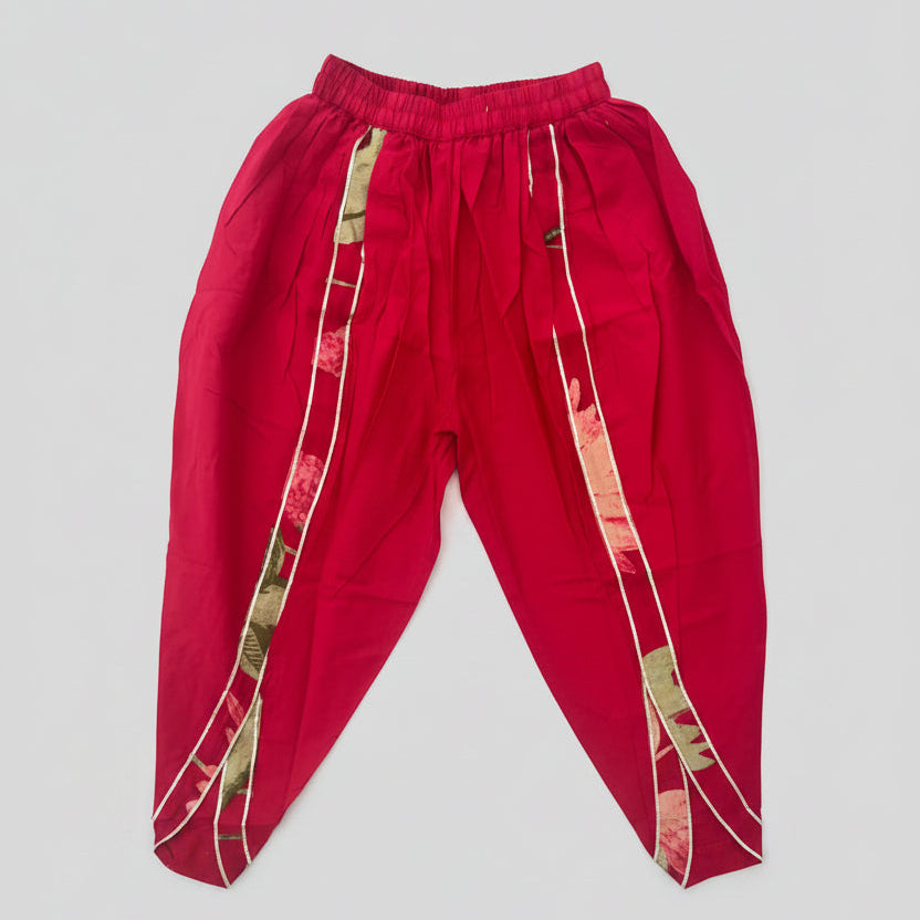 Embroideried Pink Latus