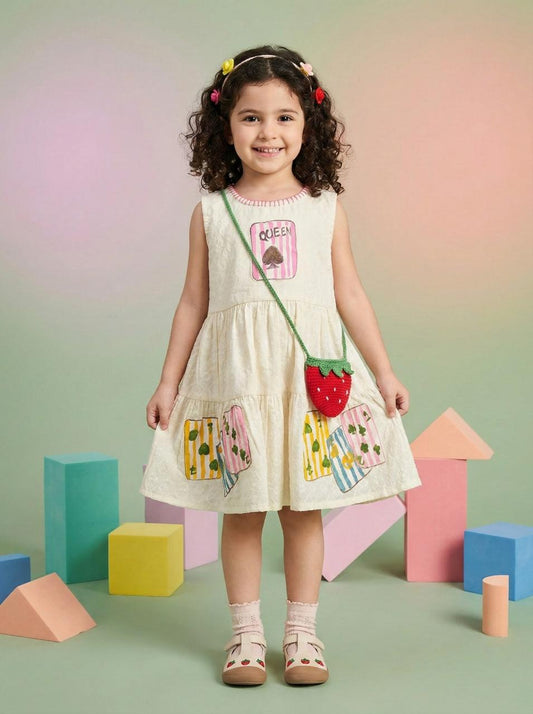Spade Print Frock