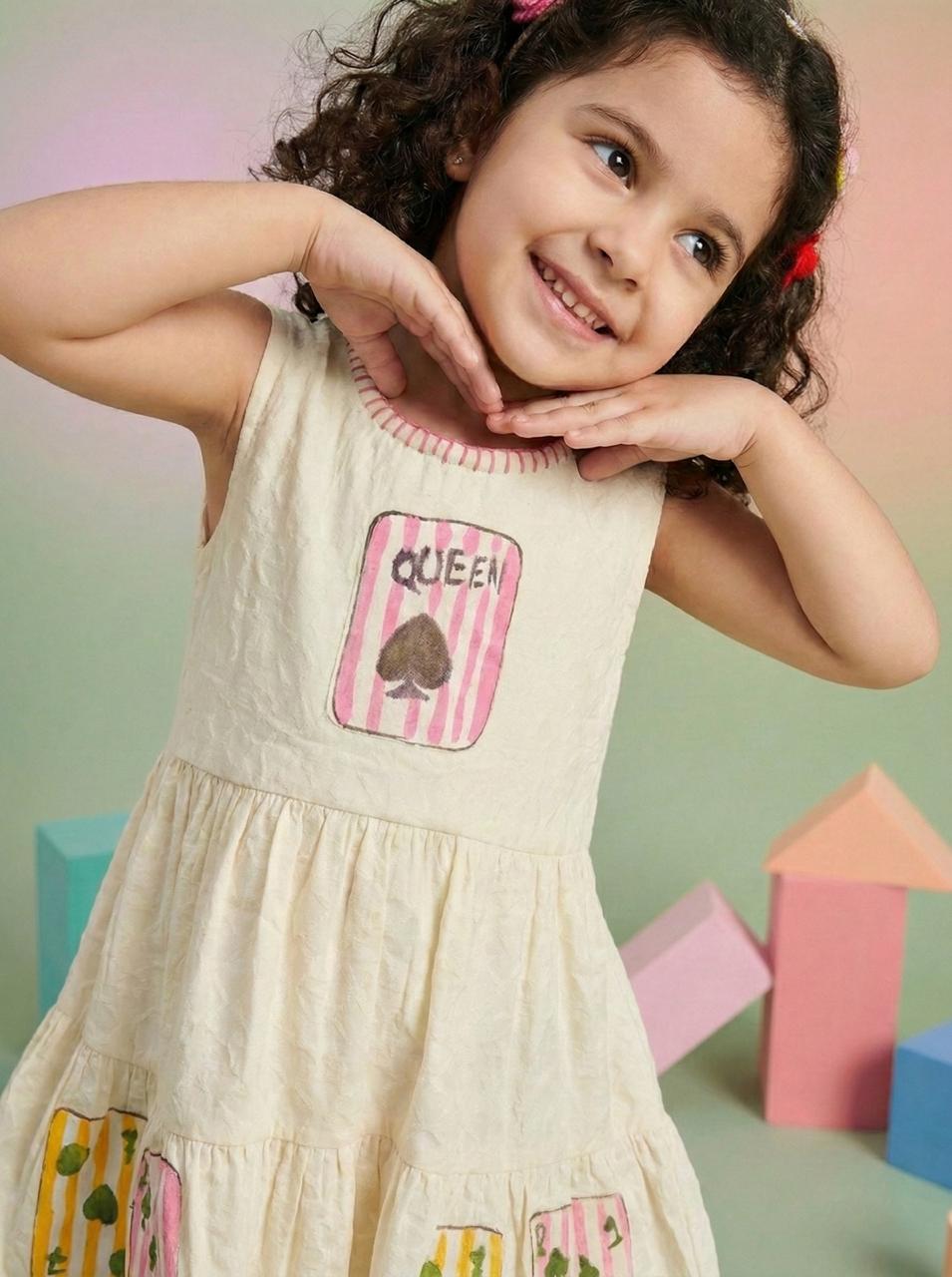 Spade Print Frock