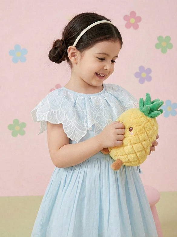 Blue Cotton Frock