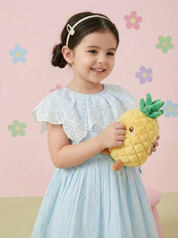 Blue Cotton Frock
