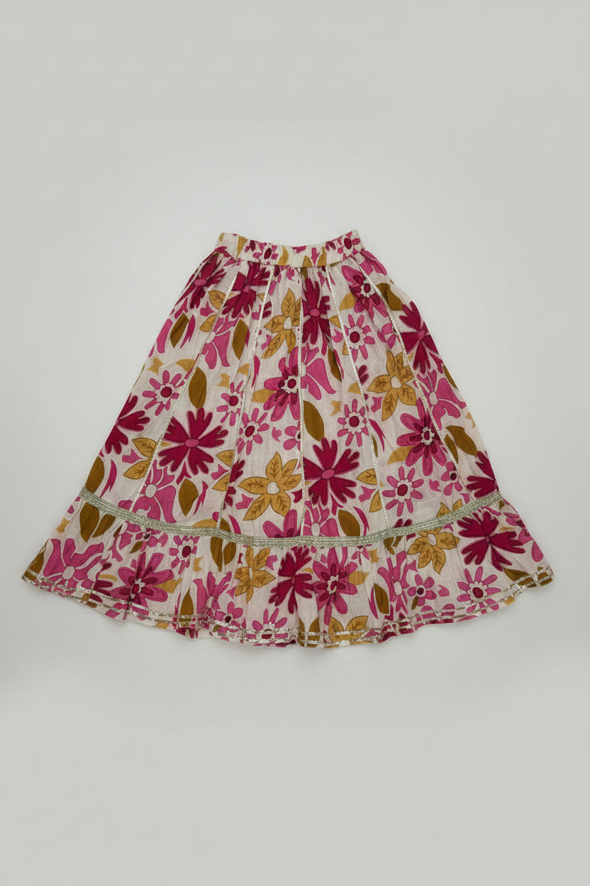 Pink Backless Lehenga